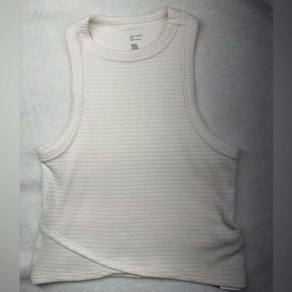 Hollister White Cream tank top